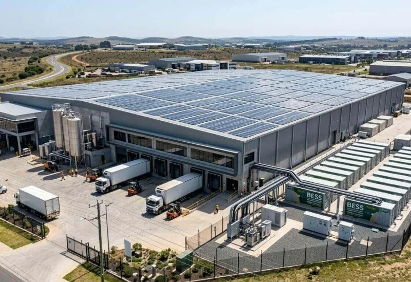 Industrial rooftop solar application
